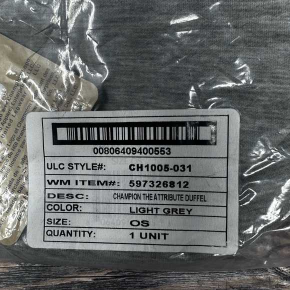 CHAMPION Attribute Heather Grey Sporty Streetwear Fanny Pack - NWT​ - Picture 9 of 9